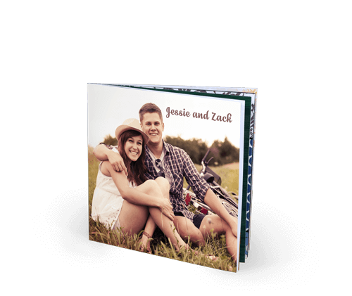 8.5x8.5 Saddle Stitch Softcover Yearbook